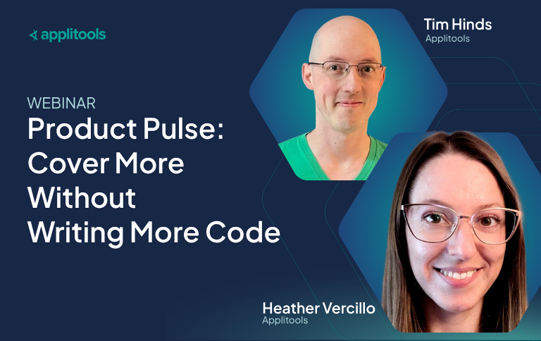 Scale visual testing for complex apps and dynamic content to expand test coverage without writing more code.